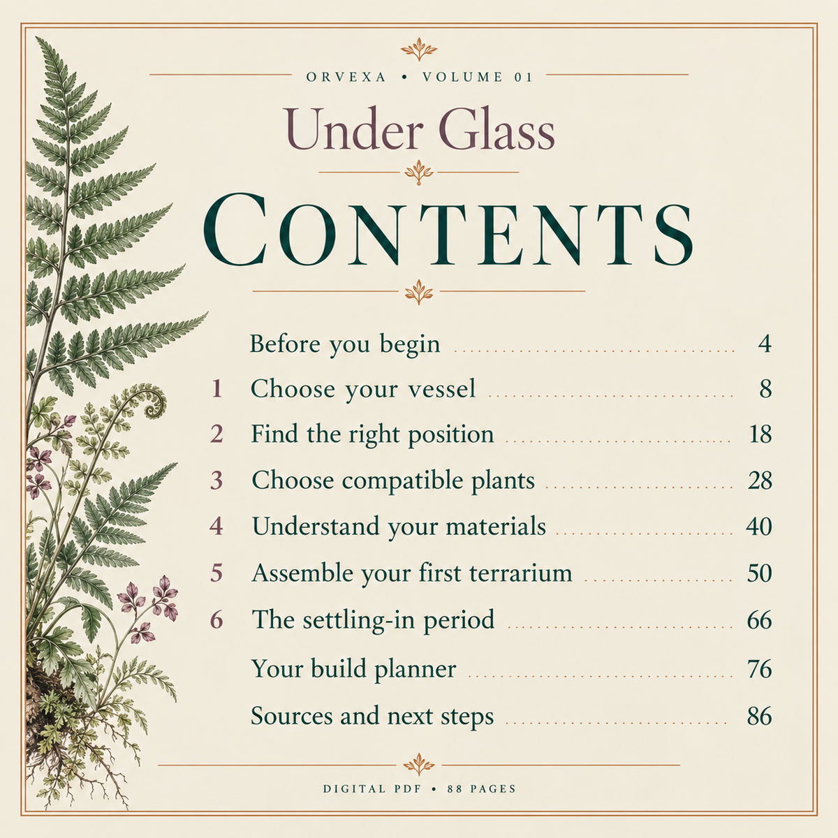 Under Glass
